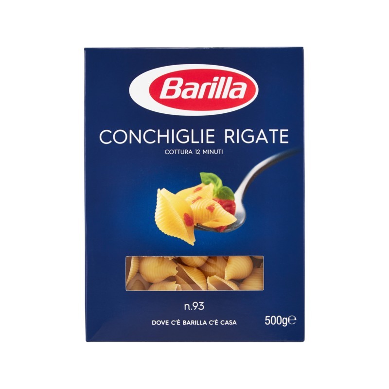 Barilla 093 Conchiglie Rigate 500gr