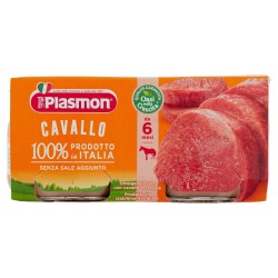 8001040089347 Plasmon Omogeneizzato Cavallo 2x80gr