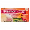 Plasmon Omogeneiz Formaggino Fuso E Prosciutto 2x80gr