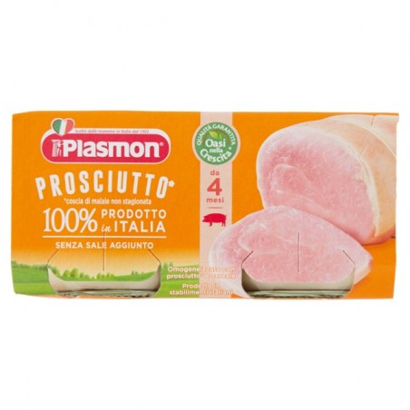 8001040089309 Plasmon Omogeneizzato Prosciutto 2x80gr