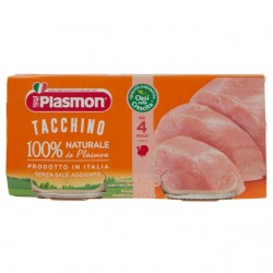 8001040011492 Plasmon Omogeneizzato Tacchino 2x80gr