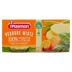 Plasmon Omogeneizzato Verdure Miste 2x80gr