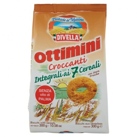 8005121213867 Divella Ottimini Croccanti 7 Cereali 300gr