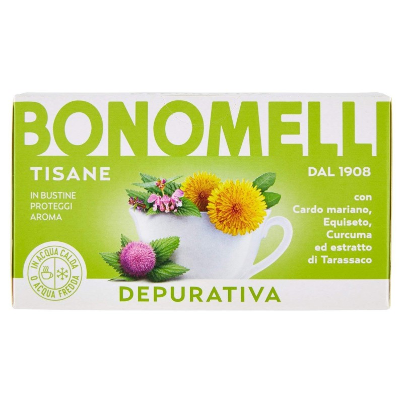 Bonomelli Tisana Depurativa 16 Filtri 32gr