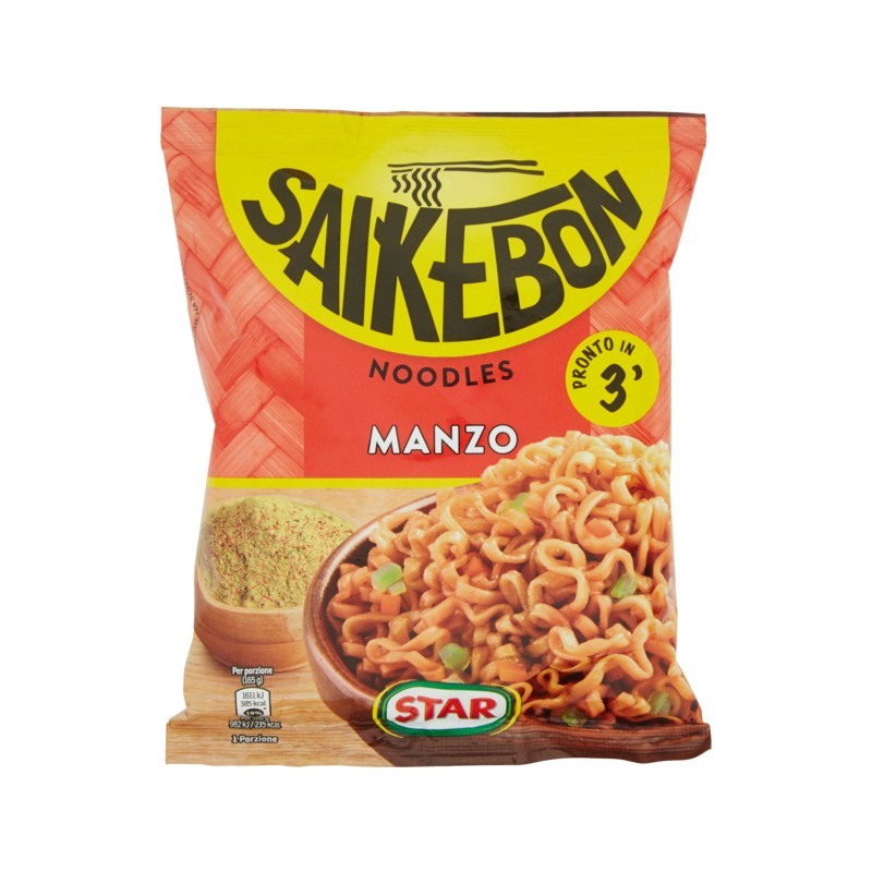 Star Saikebon Bag Manzo Speziato 79gr