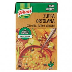 Knorr Zuppa Ortolana Con Orzo Farro E Verdure Brick 500ml