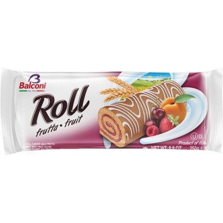 8001585002139 Balconi Roll Frutta 250gr