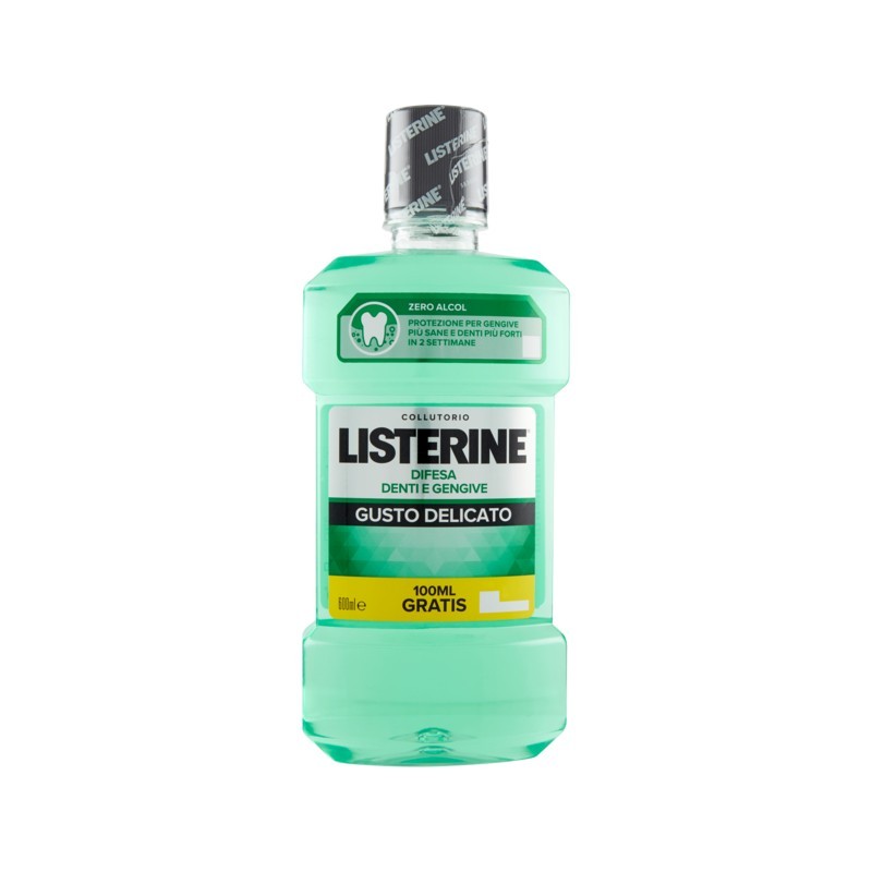 Listerine Colluttorio Difesa Denti E Gengive 600ml