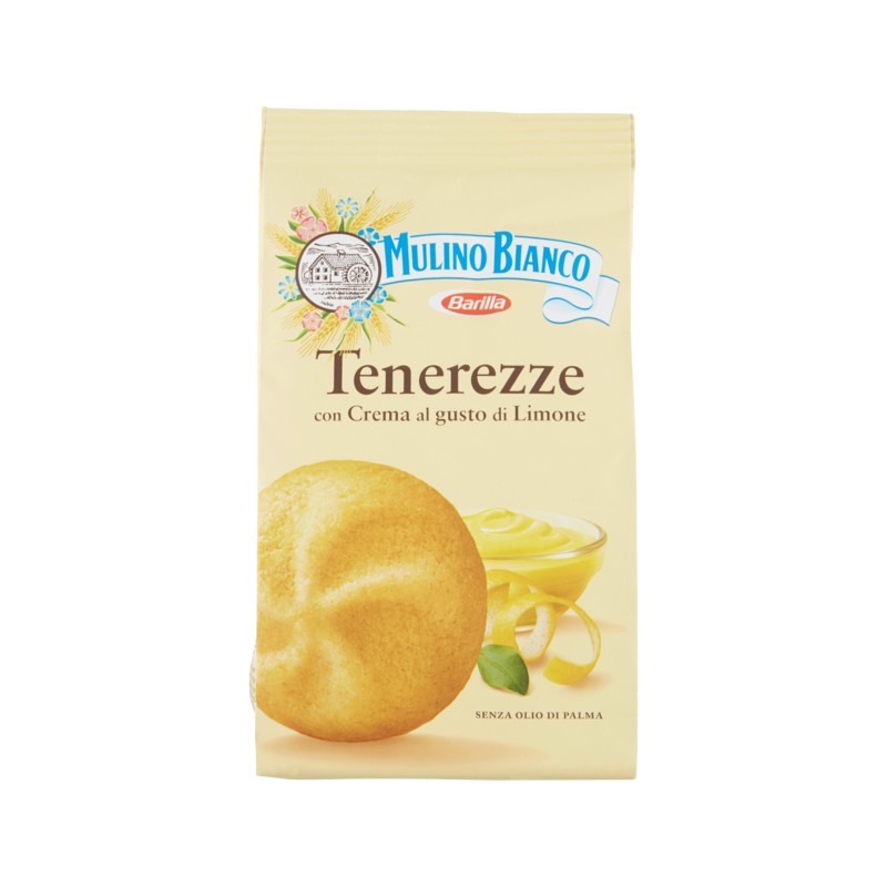 Mulino Bianco Tenerezze Con Crema Al Gusto Di Limone 200gr