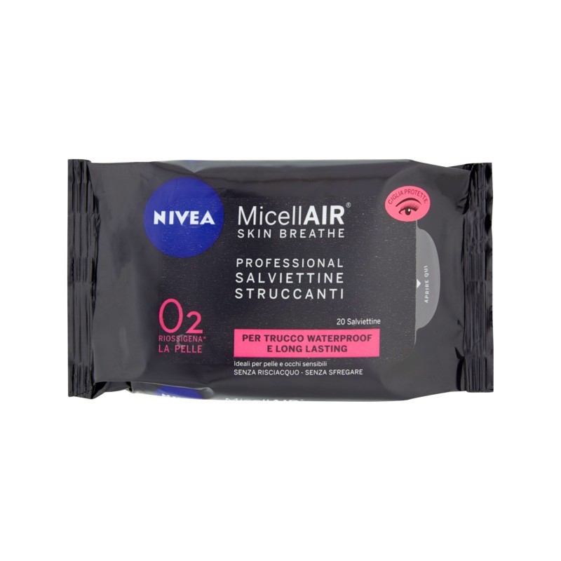 4005900494139 Nivea Salviette Struccanti Micell Air Professionali 20pz