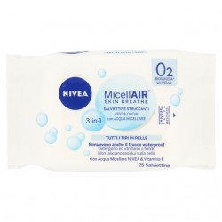 Nivea Salviette Struccanti Acqua Micellare 25pz