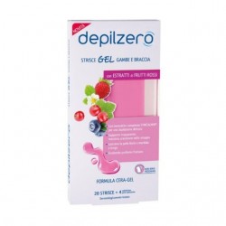 8008970048710 Depilzero Strisce Gel Gambe E Braccia 20pz