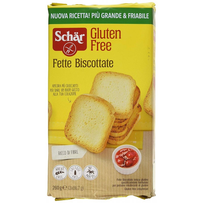 8008698028551 Schar Gluten Free Fette Biscottate 260gr