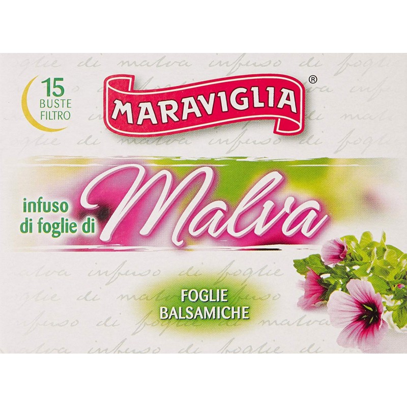 Maraviglia Infuso Foglie Di Malva 15 Filtri