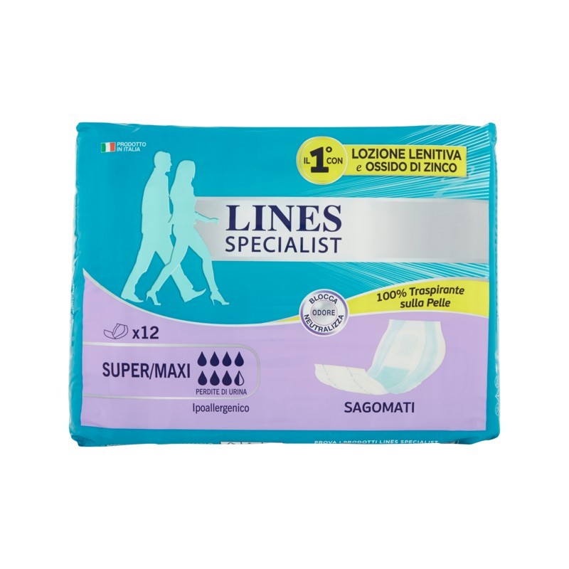 Lines Specialist Sagomato Super/Maxi 12pz