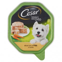 CESAR PATÈ SELEZIONI DELL'ORTO POLLO & CAROTINE 150GR