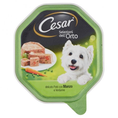 4008429000713 CESAR PATÈ SELEZIONI DELL'ORTO MANZO & VERDURINE 150GR