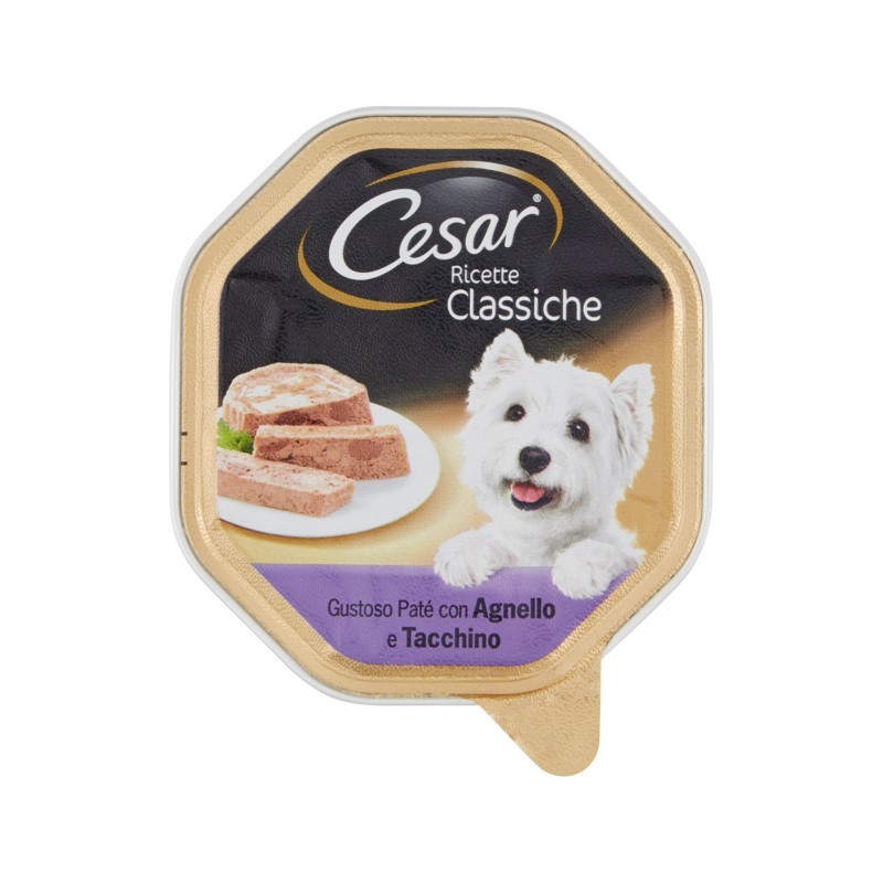 CESAR PATÈ RICETTE CLASSICHE AGNELLO & TACCHINO 150GR