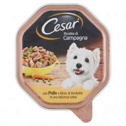 Cesar PatÃ¨ Ricette Di Campagna Pollo E Misto Verdurine 150gr