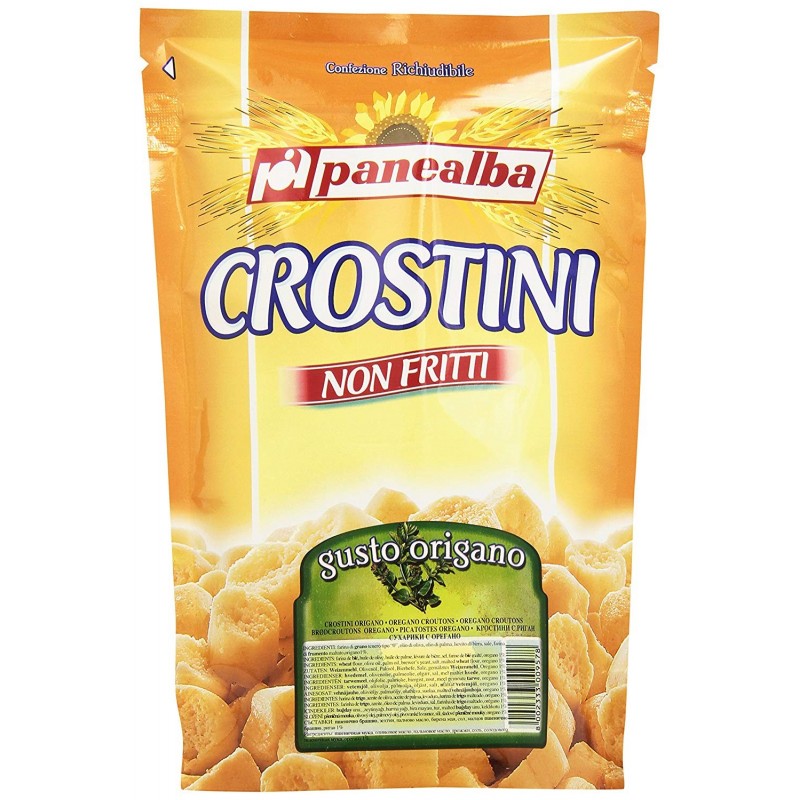 Panealba Crostini Gusto Origano 80gr