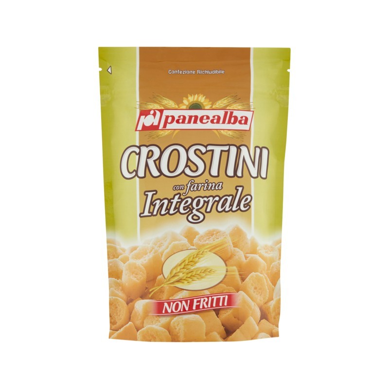 8002333015692 Panealba Crostini Con Farina Integrale 80gr