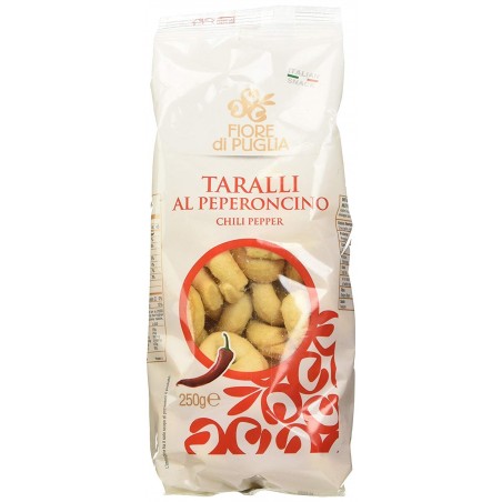 8015592000590 Fiore Di Puglia Taralli Gusto Al Peperoncino 250gr