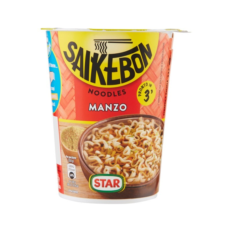 Star Saikebon Noodles Manzo 60gr