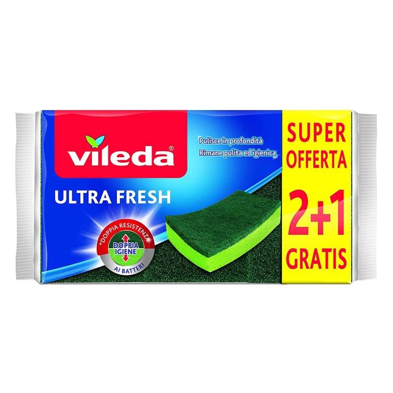 Vileda Spugna Ultra Fresh 2pz