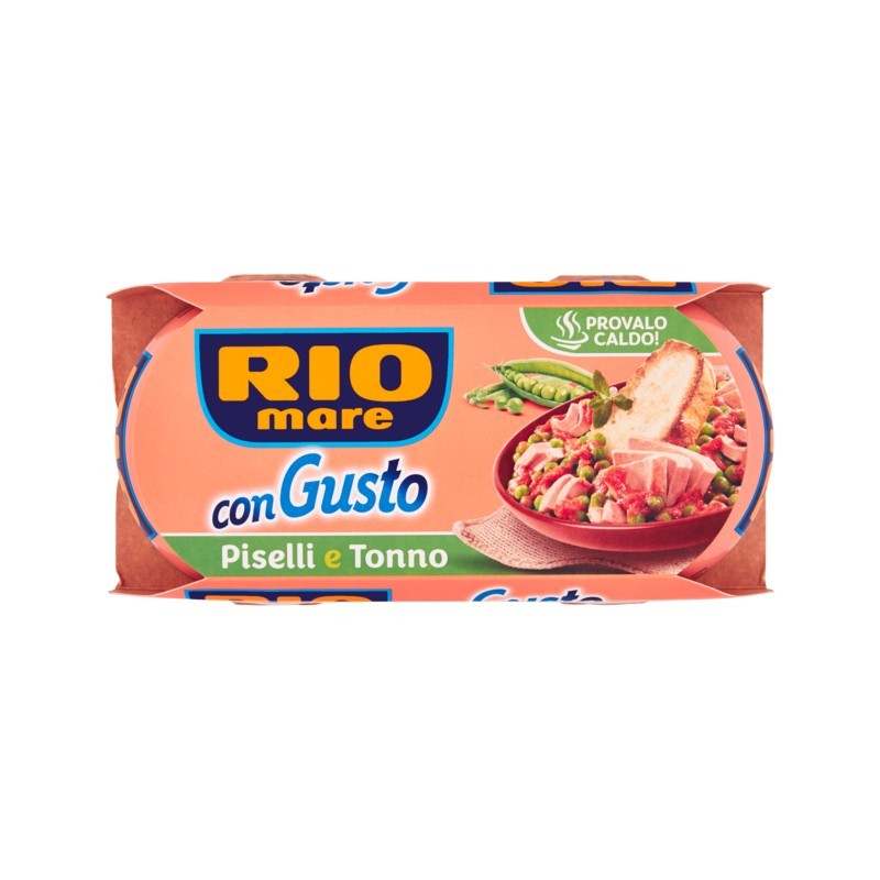 Rio Mare Con Gusto Piselli E Tonno 2x160gr