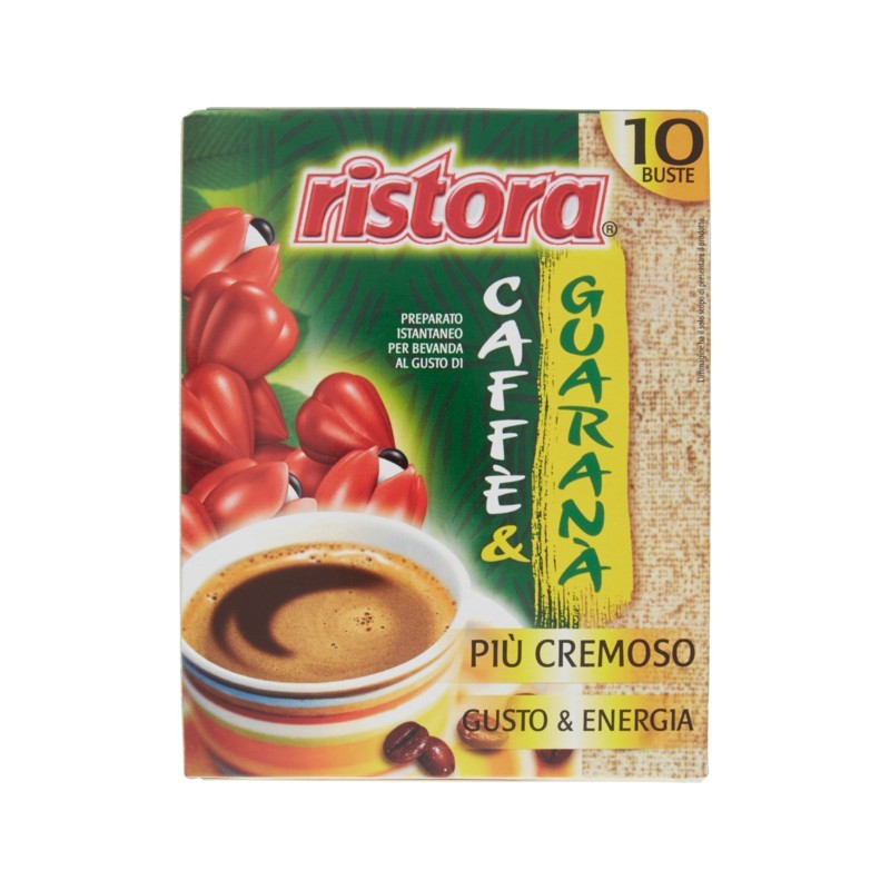 RISTORA CAFFE' & GUARANA' 10 STICK 100GR