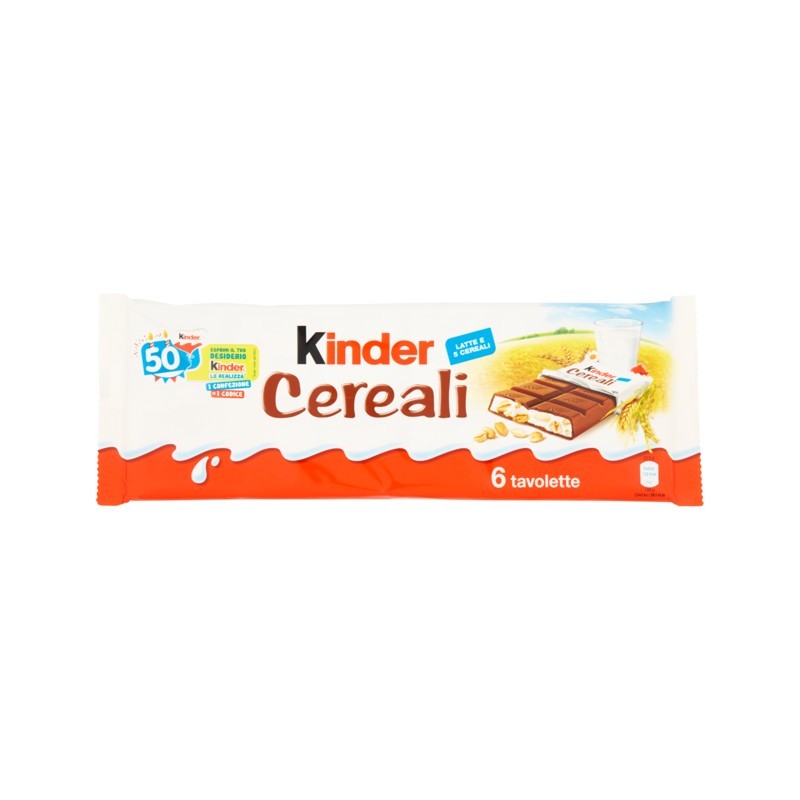 80050834 Kinder Cereali T6 6x23,5gr