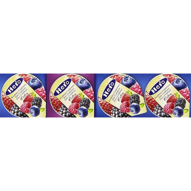 Hero Confettura Mono Frutti Bosco 4x25gr