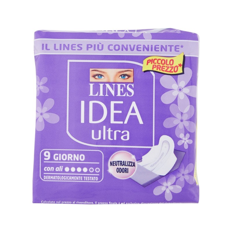 Lines Idea Ultra Giorno Con Ali New 9pz