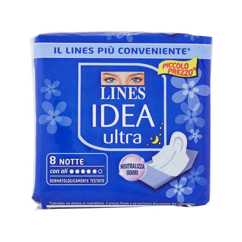 Lines Idea Ultra Notte Con Ali New 8pz