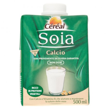 3175681077355 Cereal Soia Drink Calcio 500ml