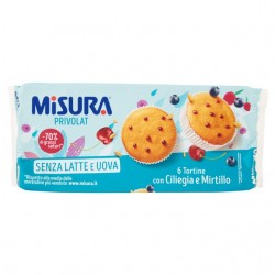 Misura Privolat Tortina Ciliegia E Mirtillo 290gr