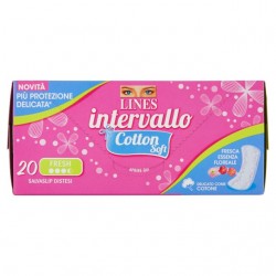 Lines Intervallo Proteggi-Slip Fresh Disteso New 20pz