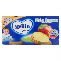 8000050531303 Mellin Omogeneizzato Mela E Ananas 2x100gr