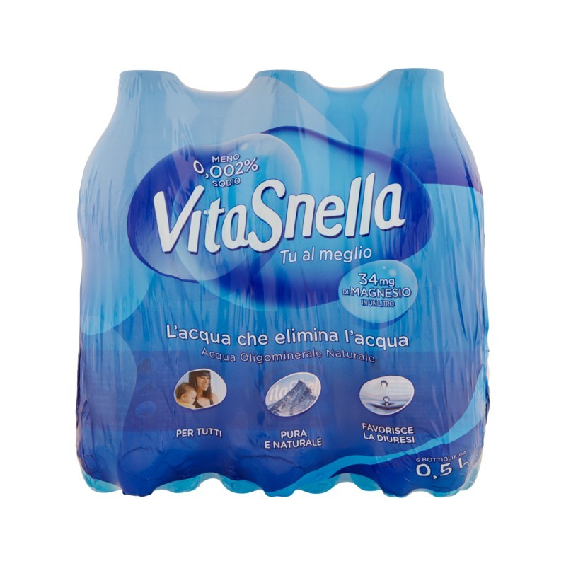 8006290611522 Vitasnella Acqua Minerale Pet 6x500ml