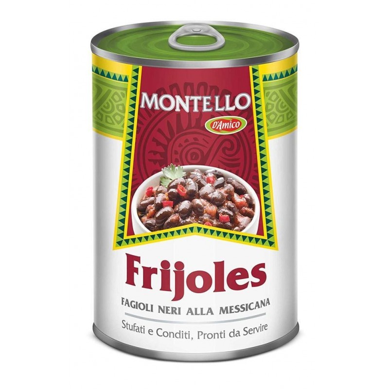 D'amico Frijoles - Fagioli Neri Alla Messicana 400gr