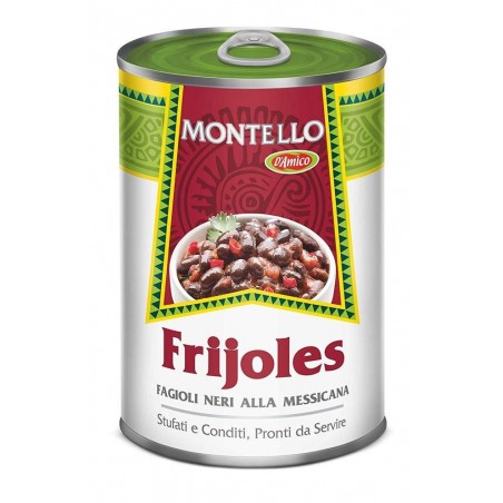 8005695010510 D'amico Frijoles - Fagioli Neri Alla Messicana 400gr