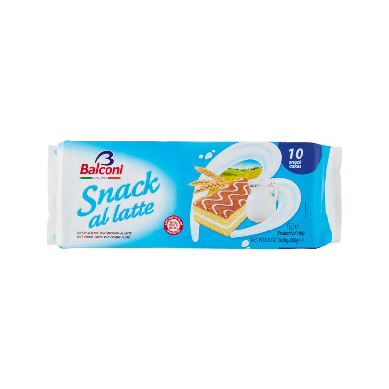 Balconi Snack Al Latte 10x28gr