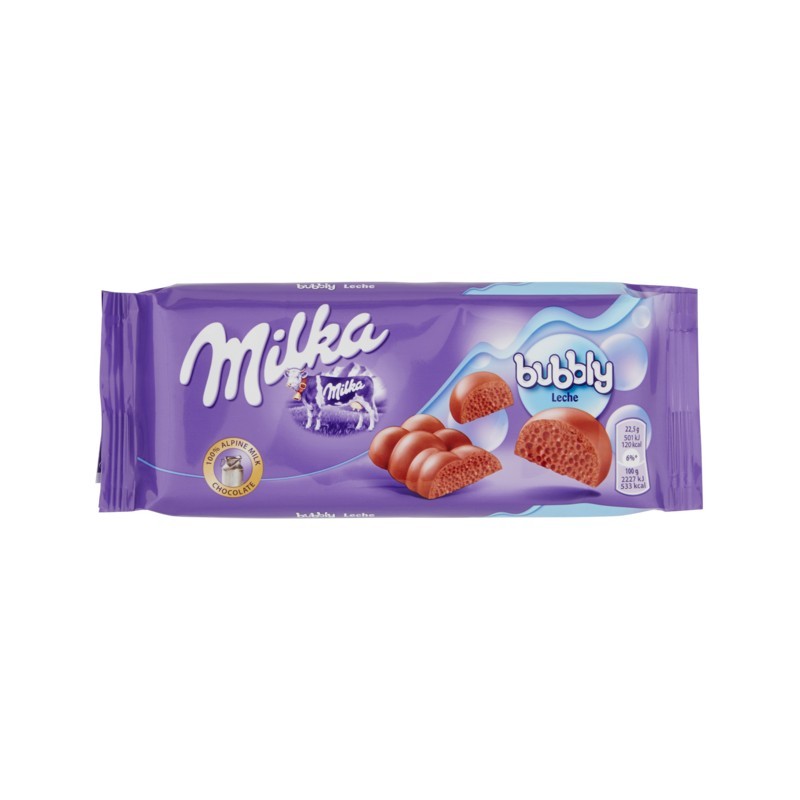 7622210476838 Milka Tavoletta Bubbly Leche 90gr