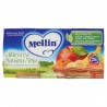 Mellin Omogeneizzato Albicocca, Banana E Mela 2x100gr