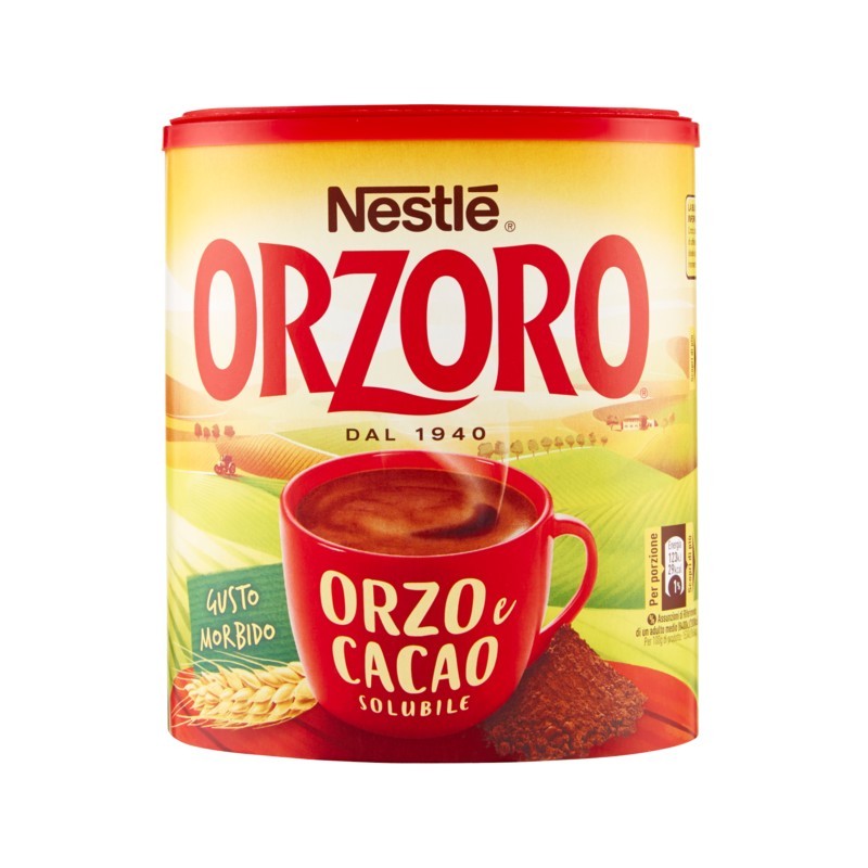 8000300215397 Orzoro Orzo E Cacao Solubile 180gr