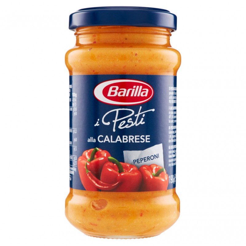 8076809517751 Barilla Pesto Alla Calabrese 190gr