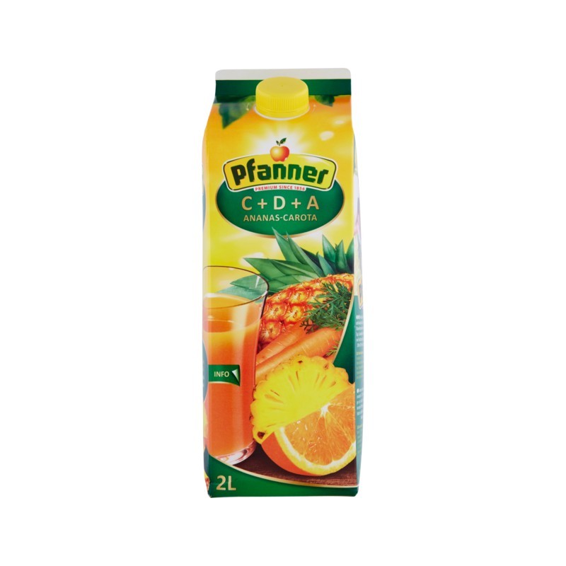 9006900205782 Pfanner Succo Ananas Carota 30% 2000ml