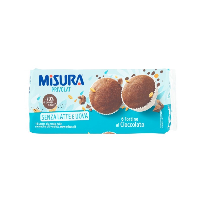 8002590060961 Misura Privolat Tortina Cioccolato 6x40gr