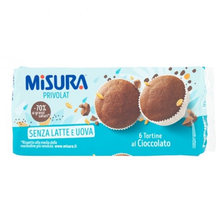 8002590060961 Misura Privolat Tortina Cioccolato 6x40gr