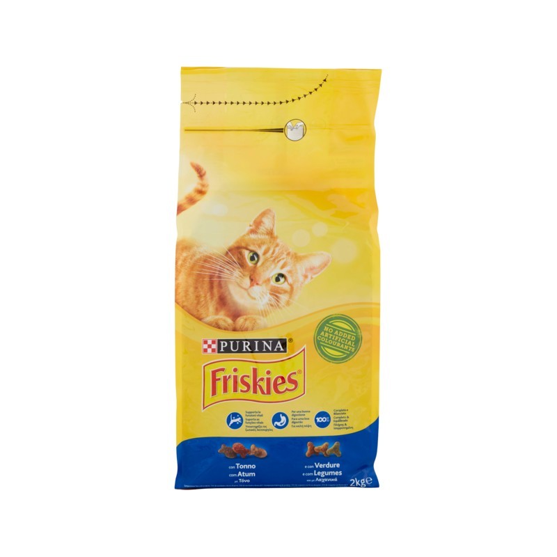 7613033279430 FRISKIES CAT CROCCHETTE TONNO & VERDURE 2000GR